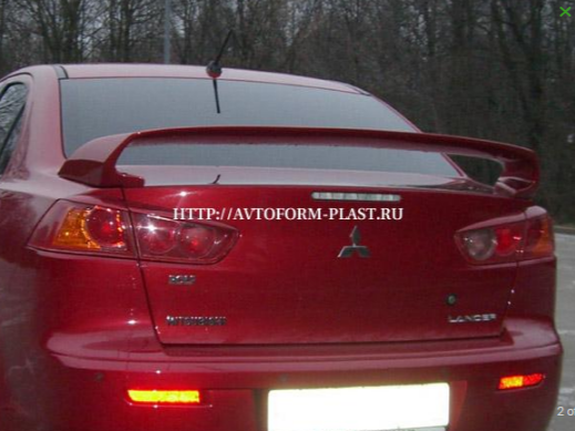 Спойлер Mitsubishi Lancer X "Zodiak" (2007-2016)