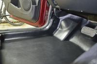 Пластиковый пол (гладкий) Renault Duster (2012-2015) (водитель+пассажир) KART RD 0121