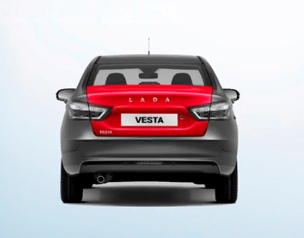Крышка багажника LADA Vesta АвтоВАЗ 8450039387 (катафорез )