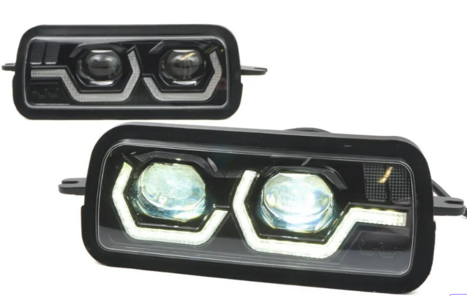 Надфарники LED диодные ZMB WD-136 для Лада Нива 4х4 