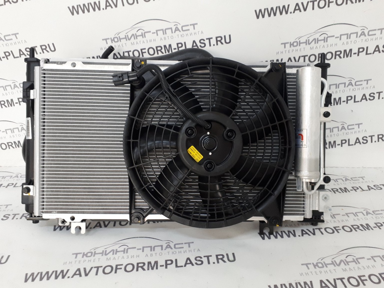 Радиатор охлаждения Гранта 2190-1300008-11 (до 2015 г.в)