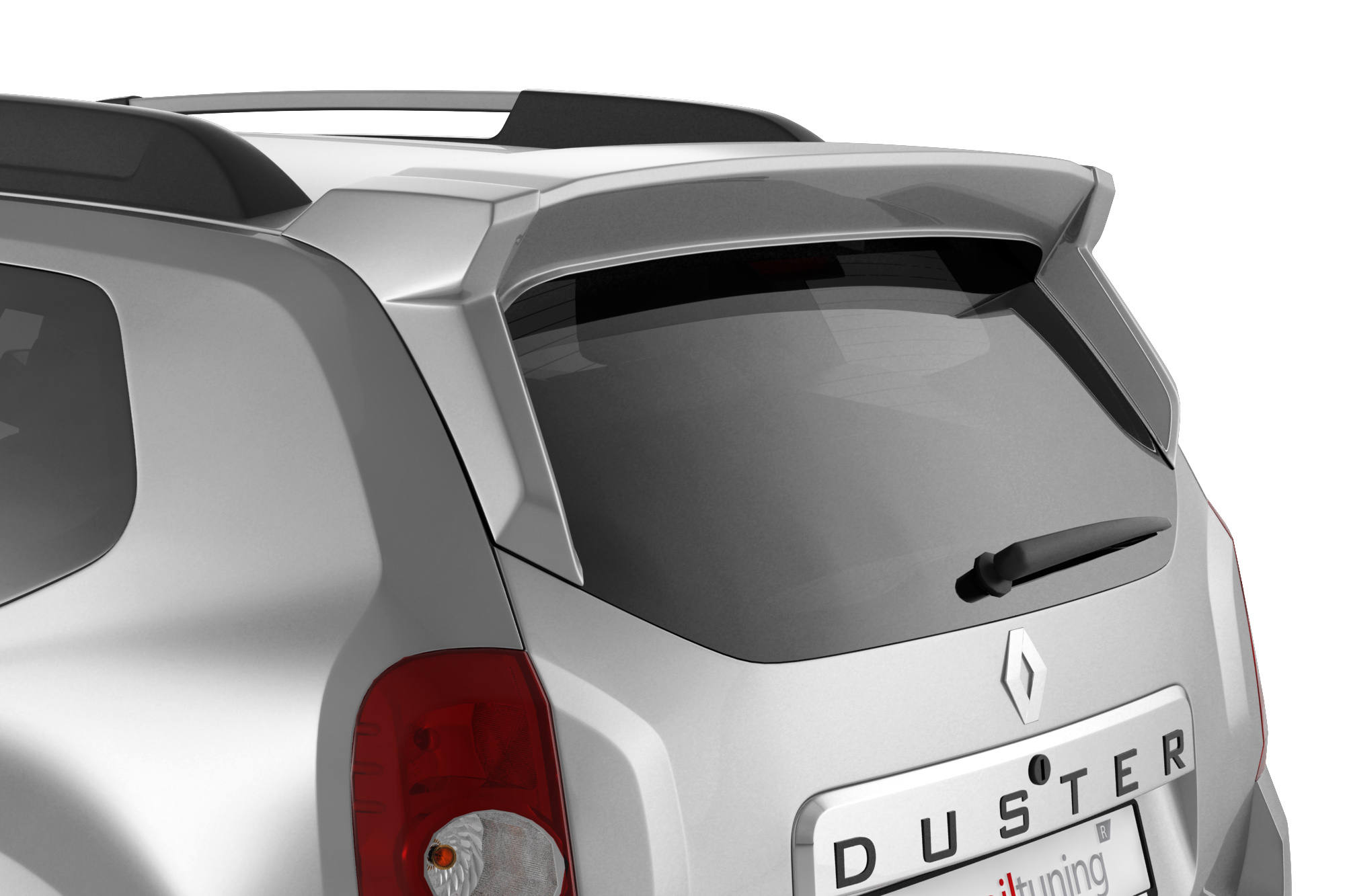 Спойлер Чистое стекло Renault Duster(2012-)