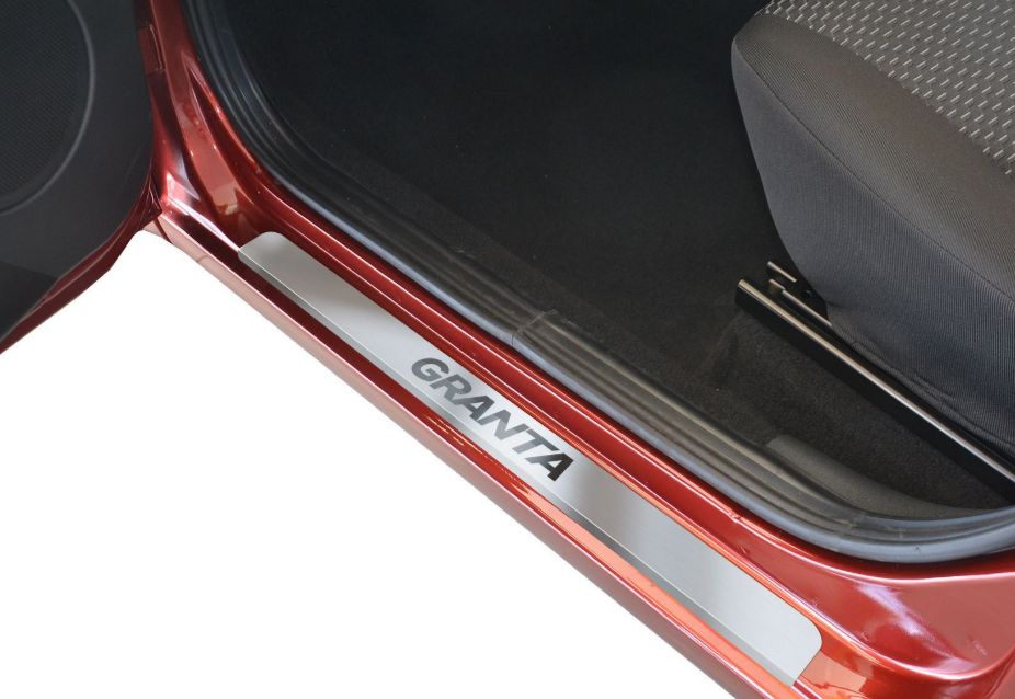 Накладки в проем двери из нерж.стали Lada Granta "PT" (LGR220401)