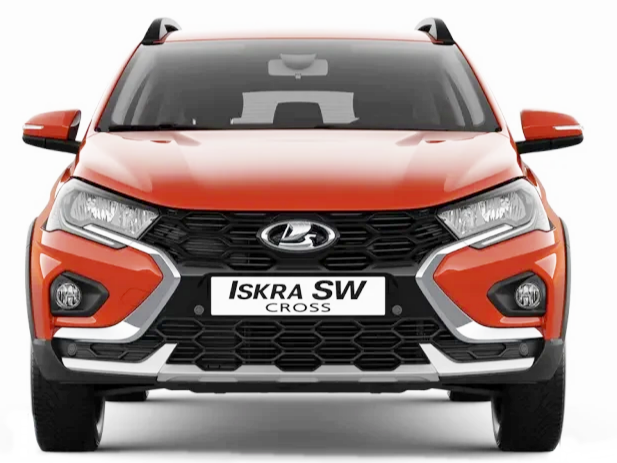 Бампер передний Люкс Lada Iskra Cross SW универсал Оригинал АвтоВАЗ 8460012522