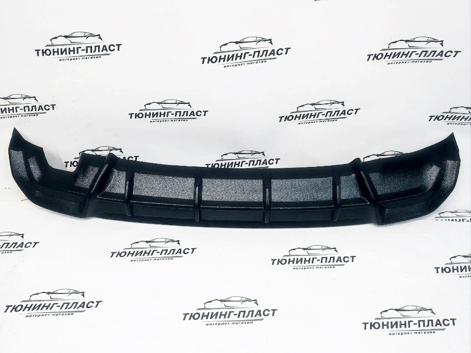 Диффузор накладка на задний бампер Лада Гранта FL (седан) Тюн-авто