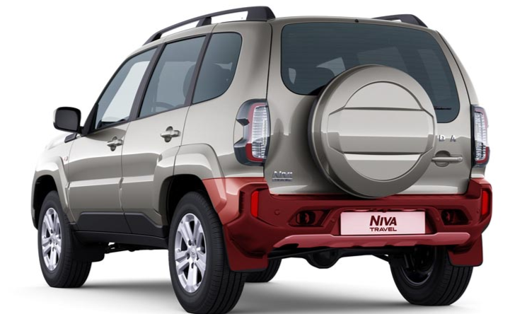 Бампер задний Lada Niva Travel (Оригинал) 8460010159