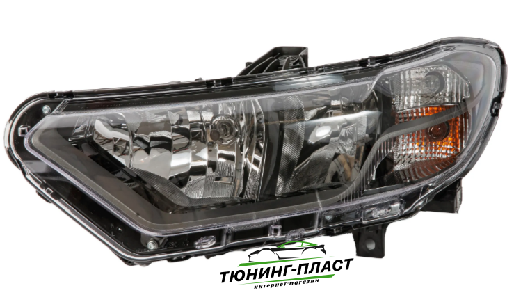 Блок-фара передняя левая Lada Niva Travel Оригинал 8450087159 (темно-серый страйп)