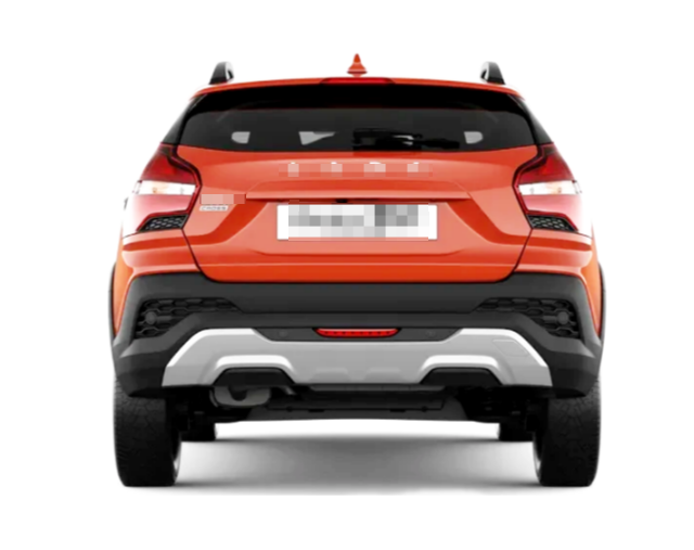 Бампер задний с отверстиями под датчики для Lada Iskra Cross SW универсал 8460012745