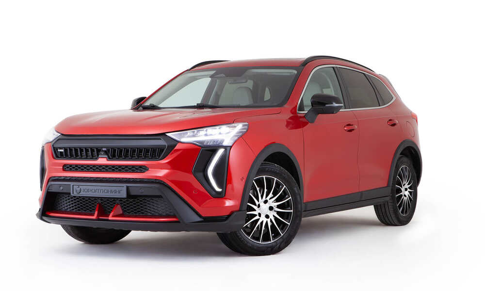 Бампер передний YurolTuning для Haval Jolion HJ 01.01.02