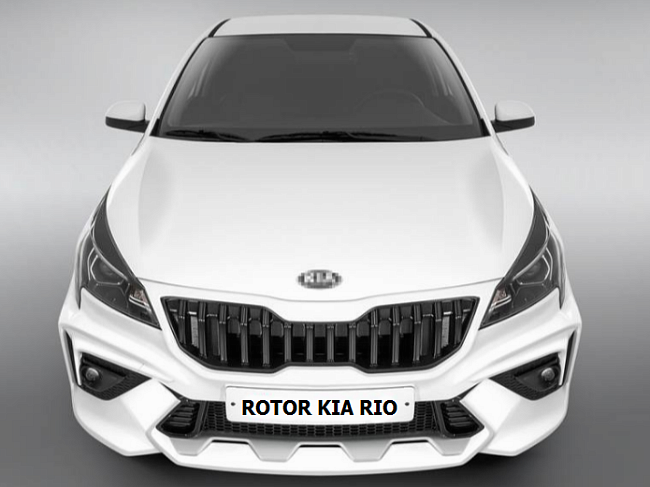 Передний бампер ROTOR NEW для Kia Rio (рестайлинг с 2020- н.в)