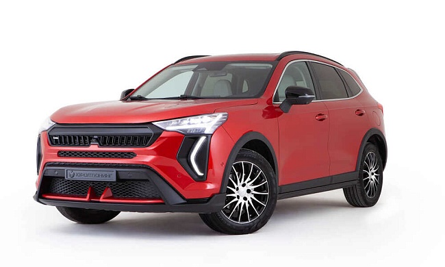 Бампер передний YurolTuning для Haval Jolion HJ 01.01.02