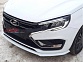 Сплиттер переднего бампера Lada Vesta NG с 2023 г. Икар-пласт (из 3 частей) 