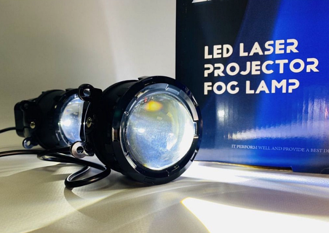 Противотуманные фары светодиодные LED ZMB WD-024 для Лада Гранта FL, Веста, XRAY, Ларгус FL, Нива 4х4,