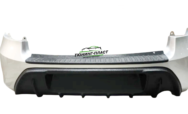 Диффузор накладка на задний бампер Лада Гранта ВАЗ 2190 (седан) Тюн-авто