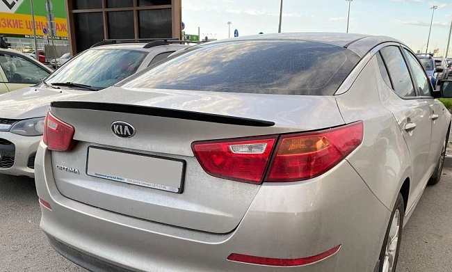 Спойлер лип ASM-0066 для Kia Optima седан (3 поколение 2010–2015)