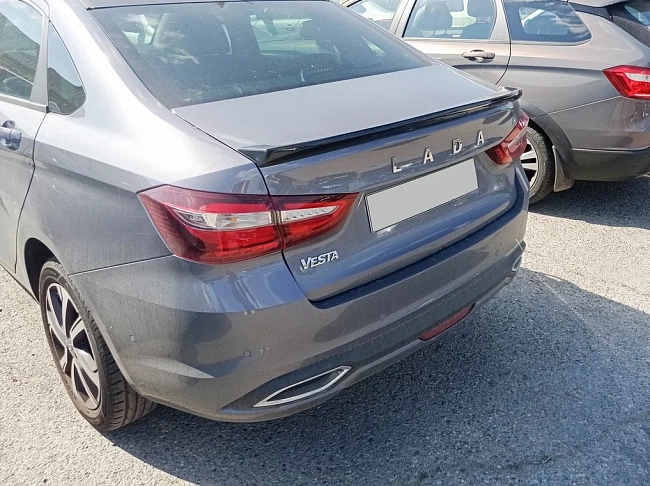 Cпойлер лип ASM-0096 на Lada Vesta NG седан 