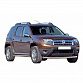 Защита переднего бампера одинарная на Renault Duster (2010-2015 г.в.) ППК (арт.1700К)