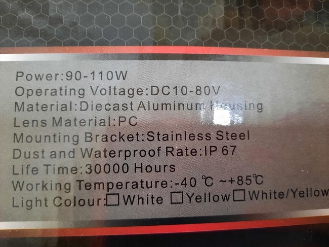 Фары светодиодные 90W BestPartner HP-HLD-32-01 для Лада Нива 4х4, УАЗ 