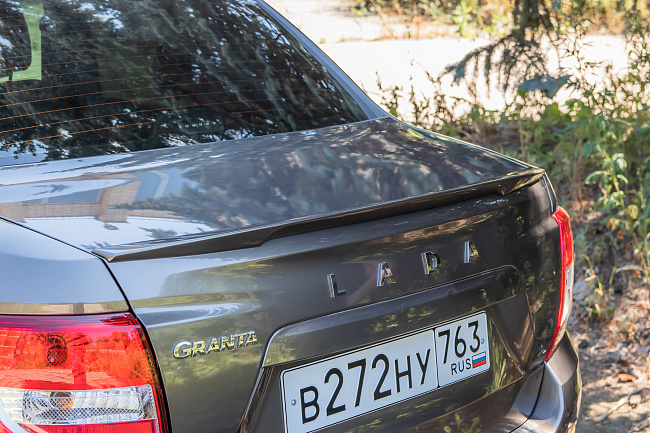 Спойлер Артформ ASM-0113 Лада Гранта FL седан 2018-  