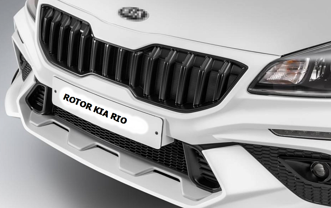 Передний бампер ROTOR NEW для Kia Rio (рестайлинг с 2020- н.в)