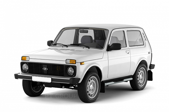 Защита порогов с накладками Ø63мм (ППК) LADA 4х4 2121, URBAN LNI330303