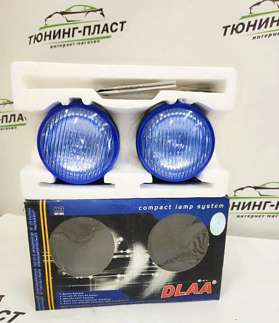 Противотуманные фары галогенные DLAA LA168 BLUE W 12V 55A H3