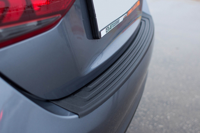 Накладка на задний бампер Hyundai Solaris с 2014- "ASM"