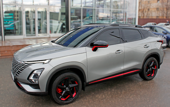 Рейлинги для OMODA C5 (2022-). АПС 0260-02