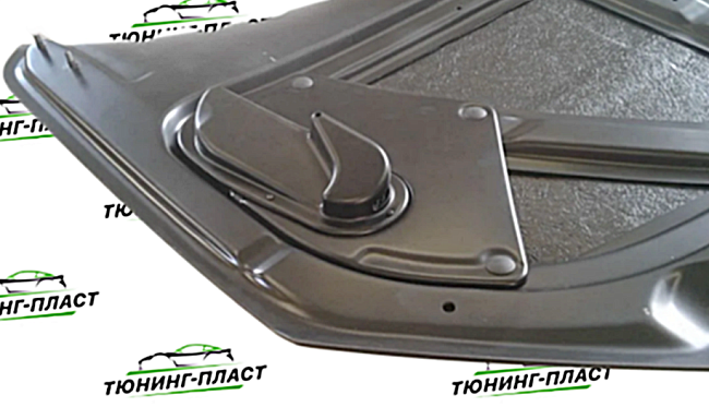 Капот стеклопластиковый AVR в стиле NFR Лада Гранта / Калина 2 с водостоками