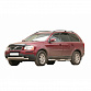 Пороги с проступью VOLVO XC90 (2006-2014) 76 мм (НПС) (арт.1624Н)