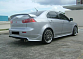 Юбка заднего бампера MV Zodiak Вар.№1 Mitsubishi Lancer X (2007-2016)