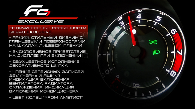 Комбинация приборов Lada Vesta GF 940 Exclusive