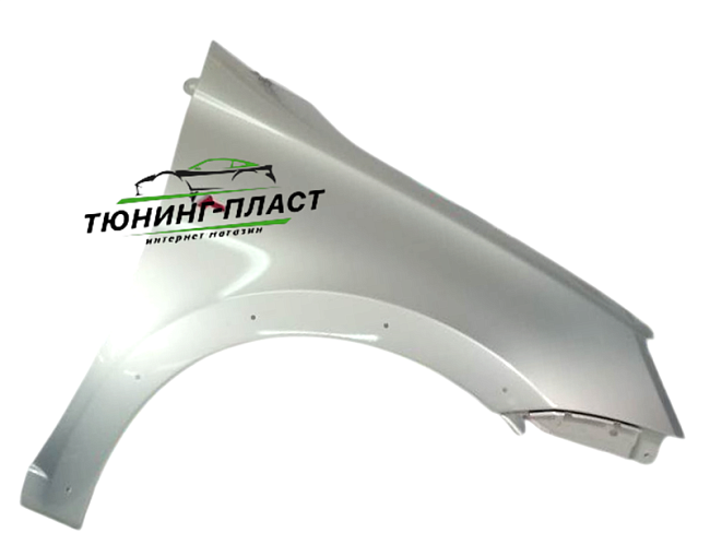 Крыло переднее правое Лада Калина 2 Cross с отв. под молдинг Оригинал 21900-8403010-75