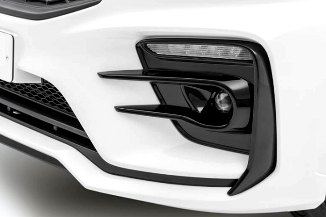 Передний бампер Kudos Romb для Kia Rio 4 с 2017- 