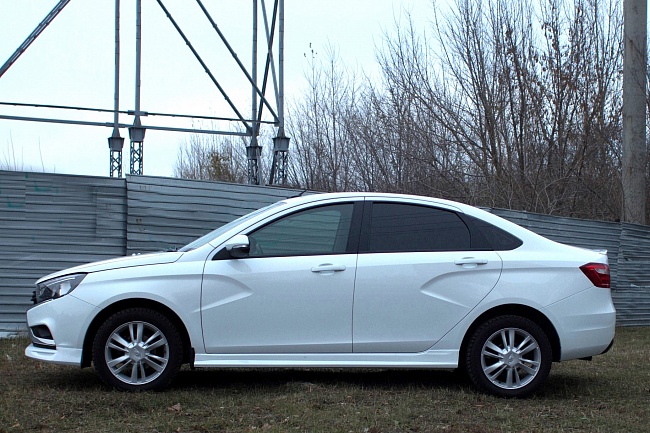 Пороги "VTS" Lada Vesta ASM-0022