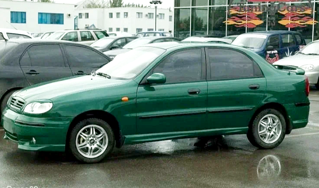 Пороги АКС Дельта на Chevrolet Lanos 2007-  628000