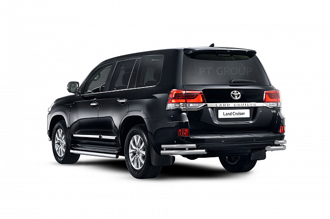 Защита порогов окантовка 63 мм Toyota Land Cruiser 200 (2014-) (НПС) РТ TLC220302