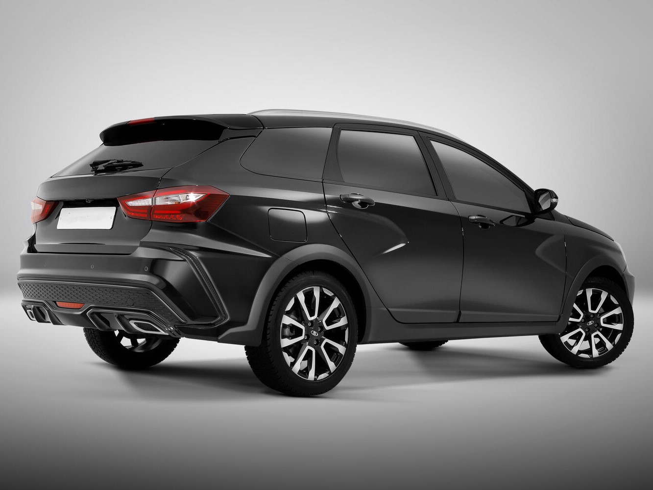 Задний бампер "SWAG" Lada Vesta NG Cross, Vesta SW NG Cross